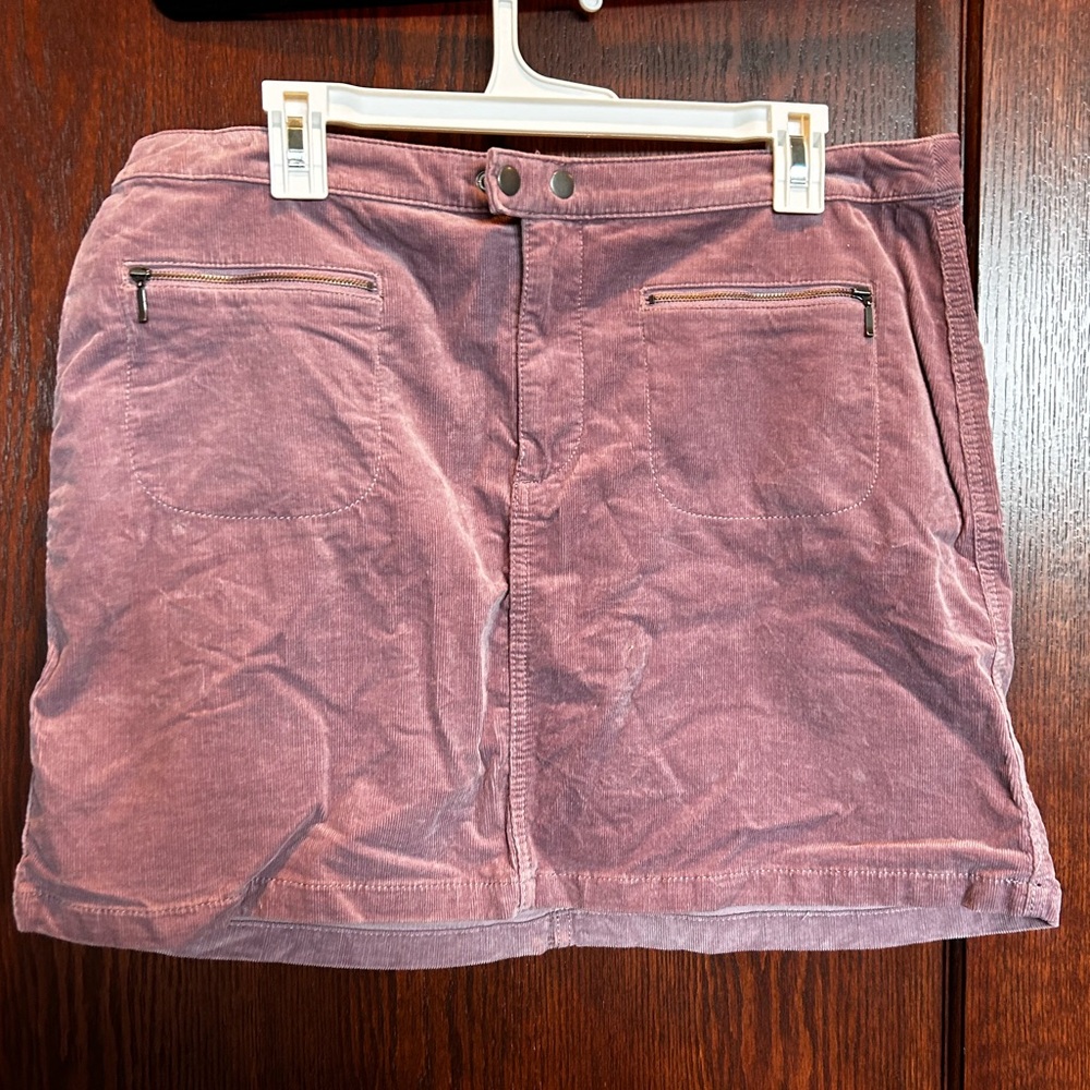 Mossimo Mauve 16 Corduroy Skirt